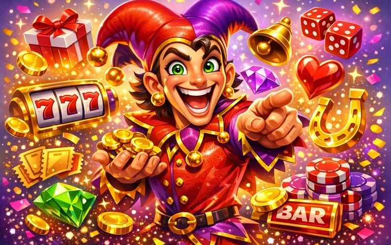 Shiny Joker Casino home page banner